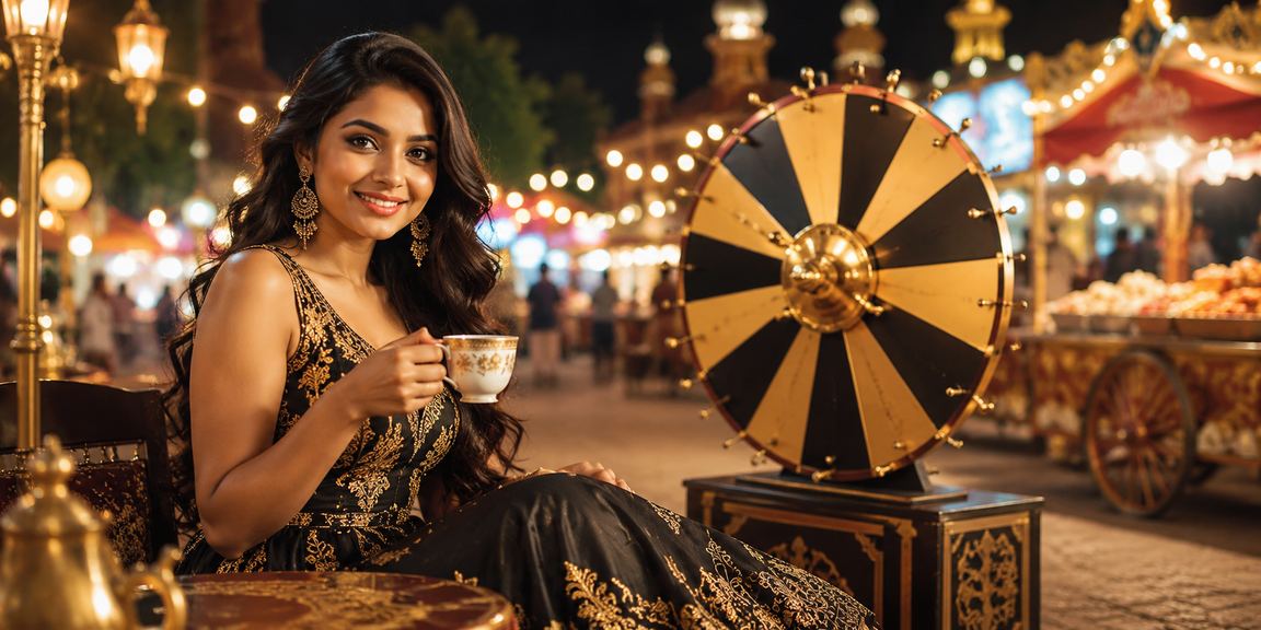 গাজীপুরে রুলেট খেলার রাতের বাজার দৃশ্য
